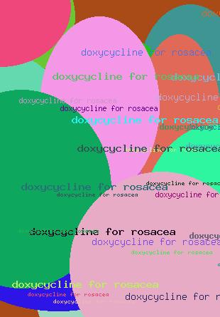 Doxycycline for rosacea