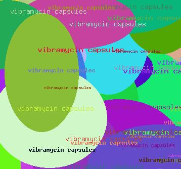 Vibramycin capsules